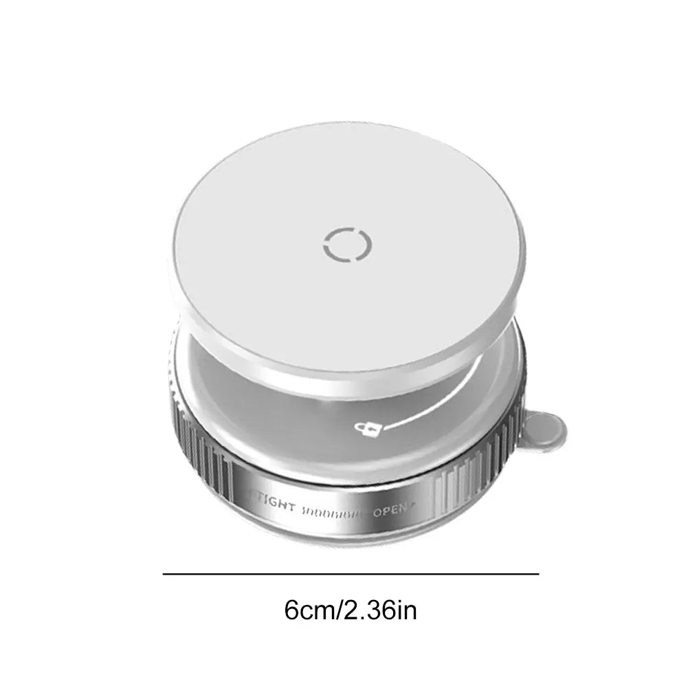 New Magnetic Vacuum Car Phone Holder Strong Suction Dashboard Mount Wireless Charging Hands Free for Navigation Auto Accessories