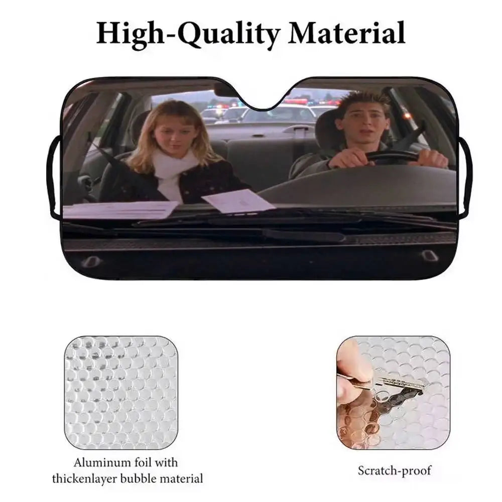 Funny Film M-malcolm in the middle drive Car SunShade Parasol Car Windshield Sun Shade UV Protection and Interior Cooler