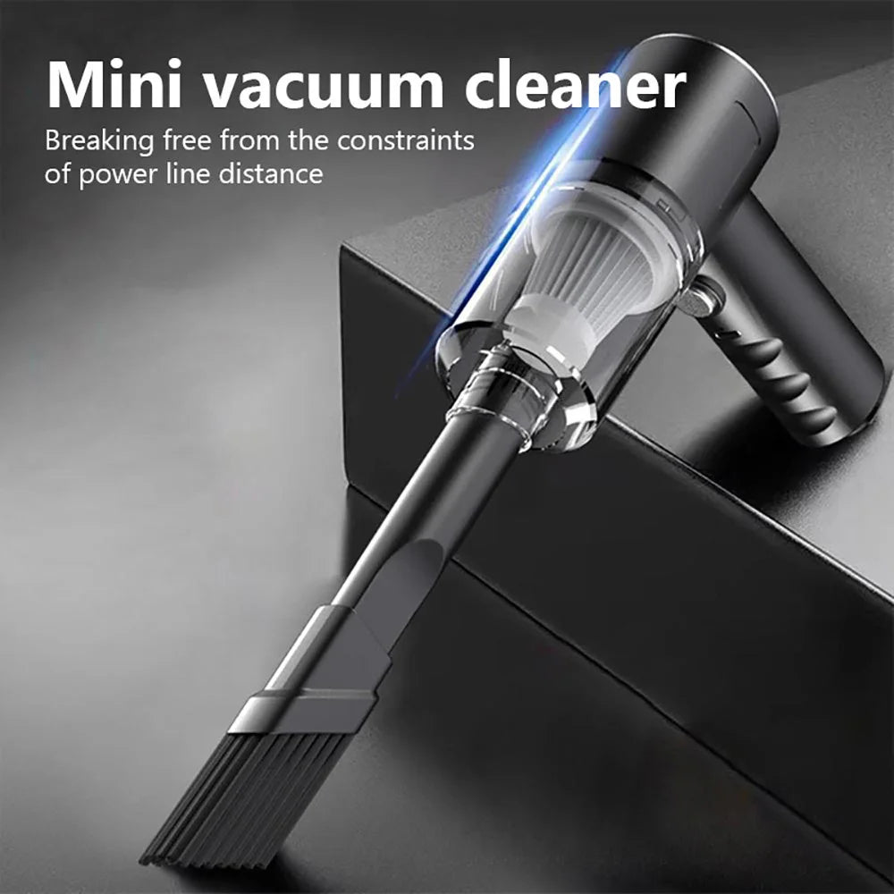 Car Vacuum Cleaner Portable Small Vacuum Cleaner For Multi Purpose Vehicle Small Household Pump Handheld Car Vacuum Cleaner 3In1