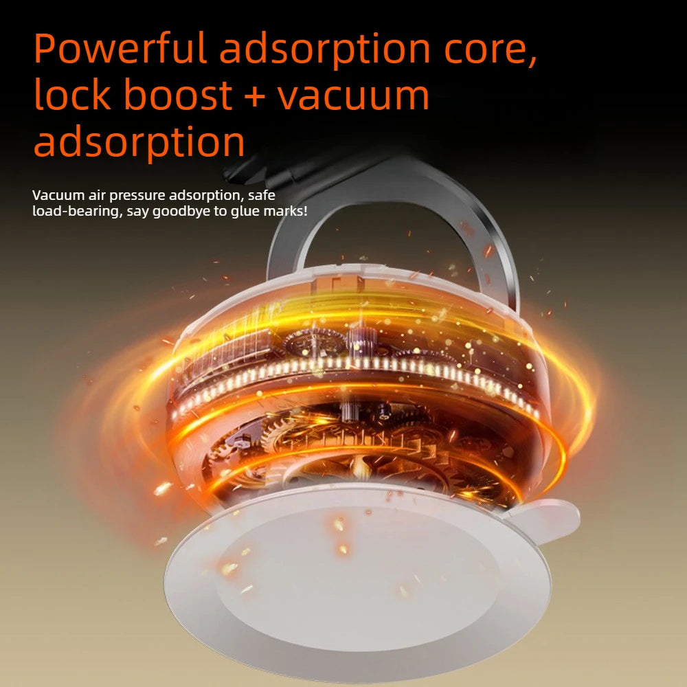 New Magnetic Vacuum Car Phone Holder Strong Suction Dashboard Mount Wireless Charging Hands Free for Navigation Auto Accessories