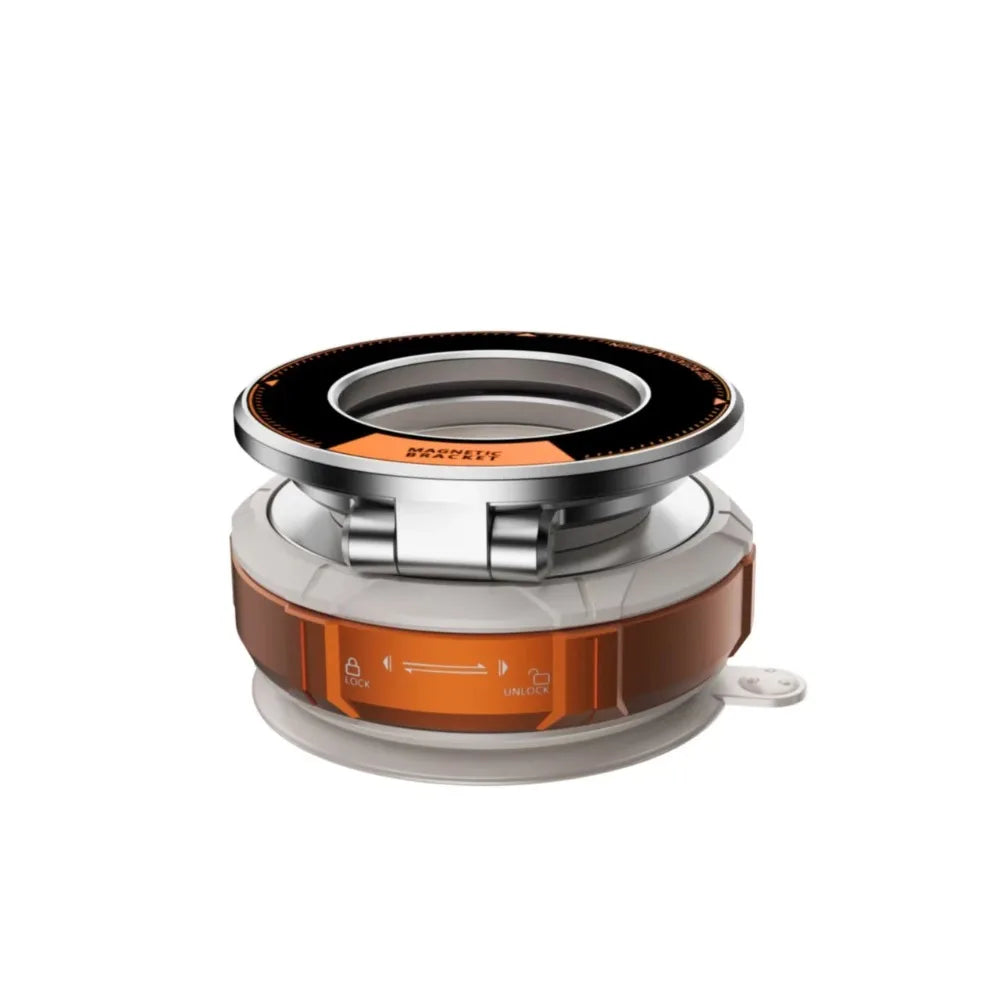 New Magnetic Vacuum Car Phone Holder Strong Suction Dashboard Mount Wireless Charging Hands Free for Navigation Auto Accessories