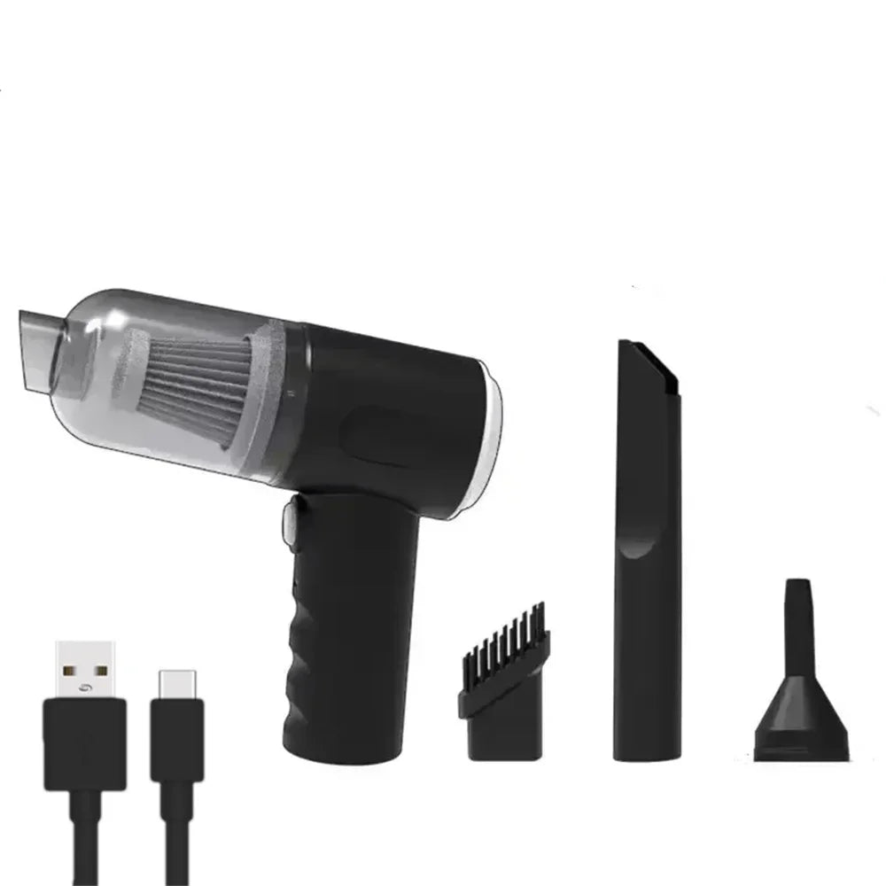 Car Vacuum Cleaner Portable Small Vacuum Cleaner For Multi Purpose Vehicle Small Household Pump Handheld Car Vacuum Cleaner 3In1