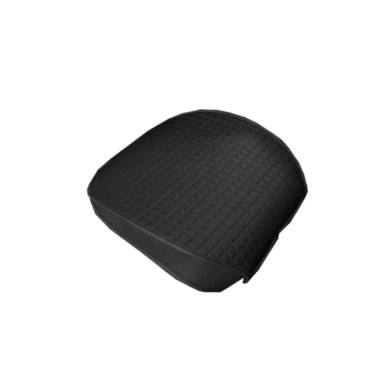 Car Seat Covers Universal Flax Front Rear Breathable Linen Cushion Anti Slip Auto Seat Protector Mat Pad Four Seasons