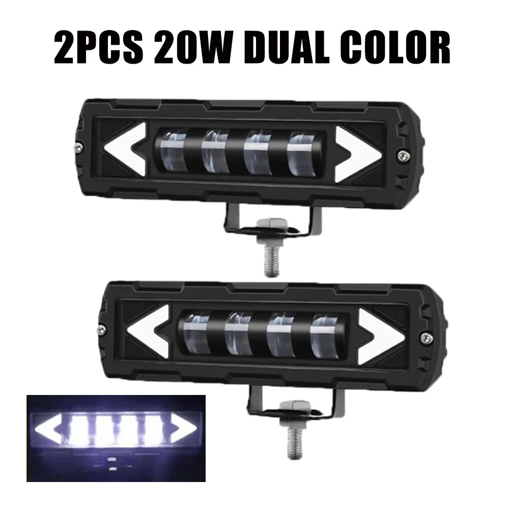 6 inch 15cm 4x4 car lights Bar led work auxiliary Headlight Motorcycle Driving Running Fog Lamp led lights 6d 7D Work Light