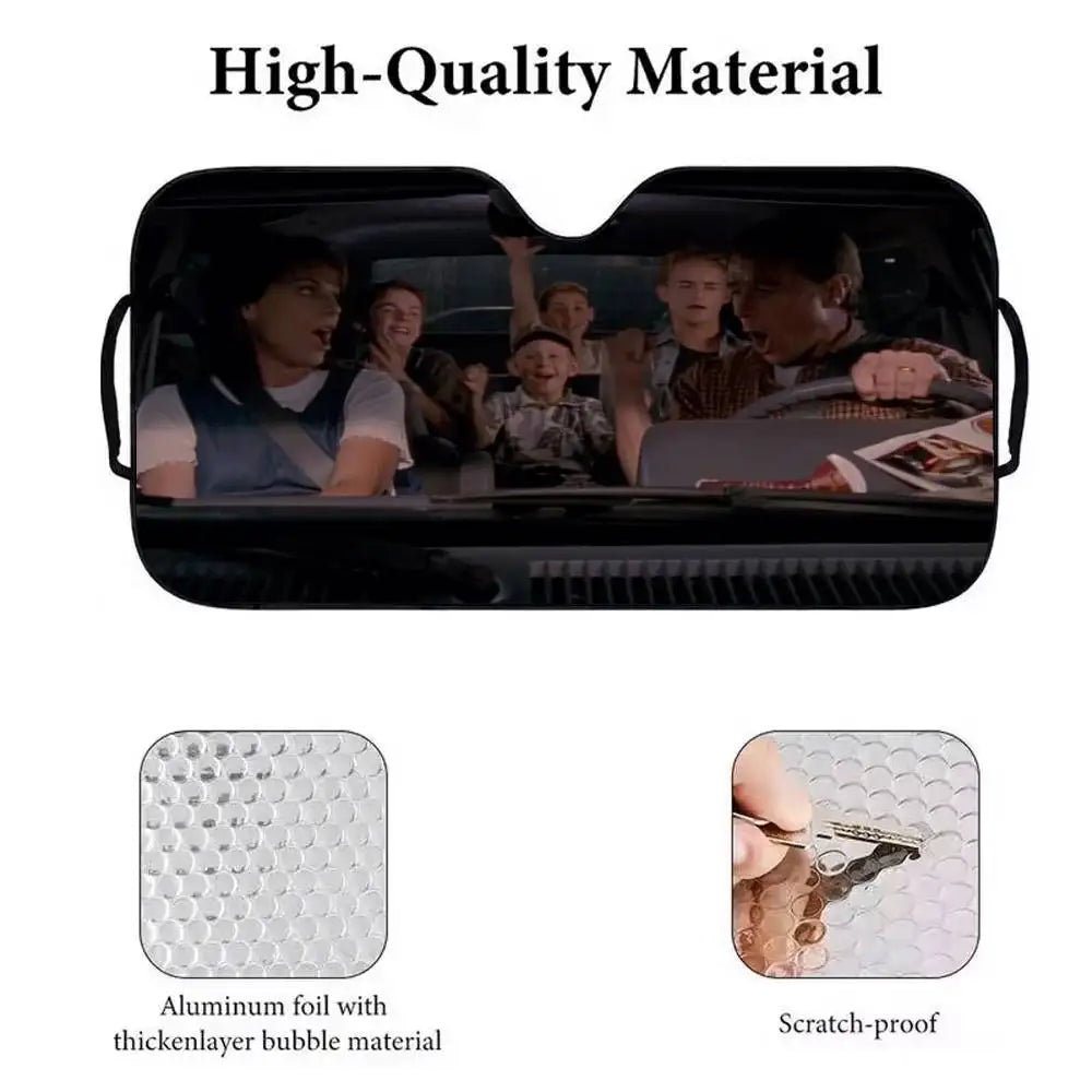 Funny Film M-malcolm in the middle drive Car SunShade Parasol Car Windshield Sun Shade UV Protection and Interior Cooler